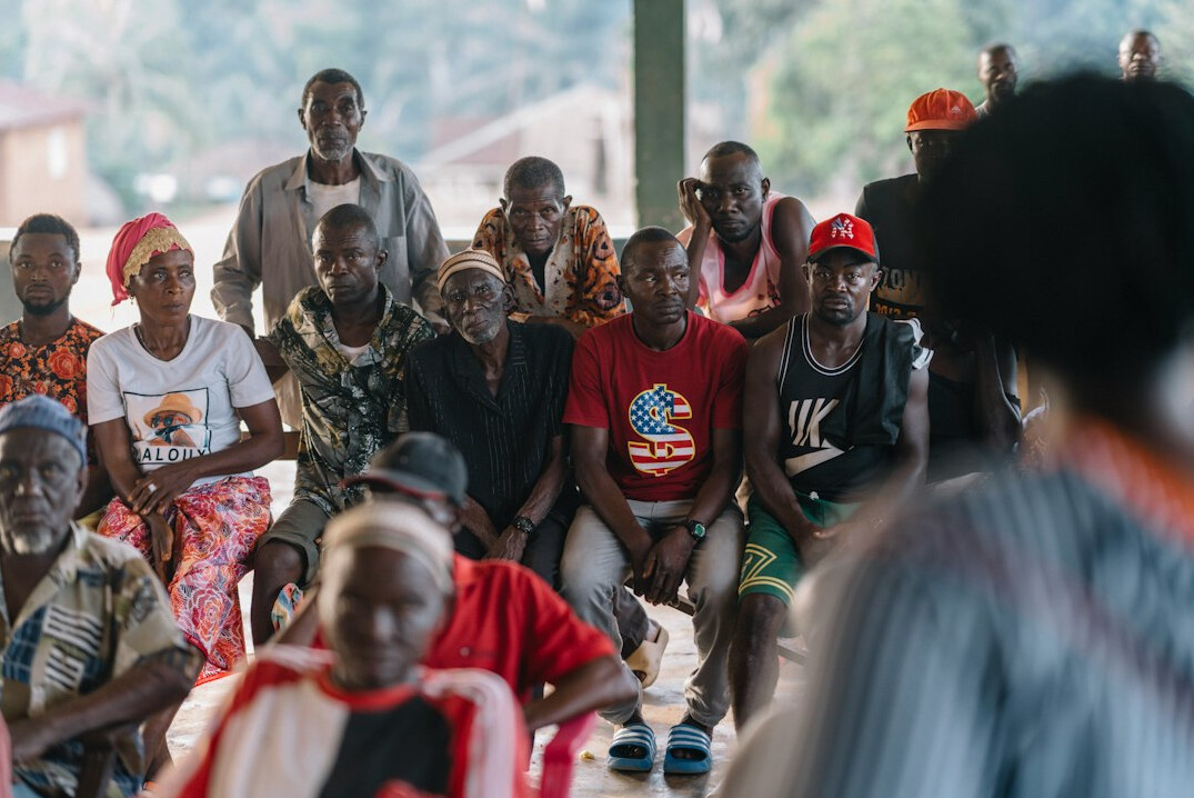 group of locals