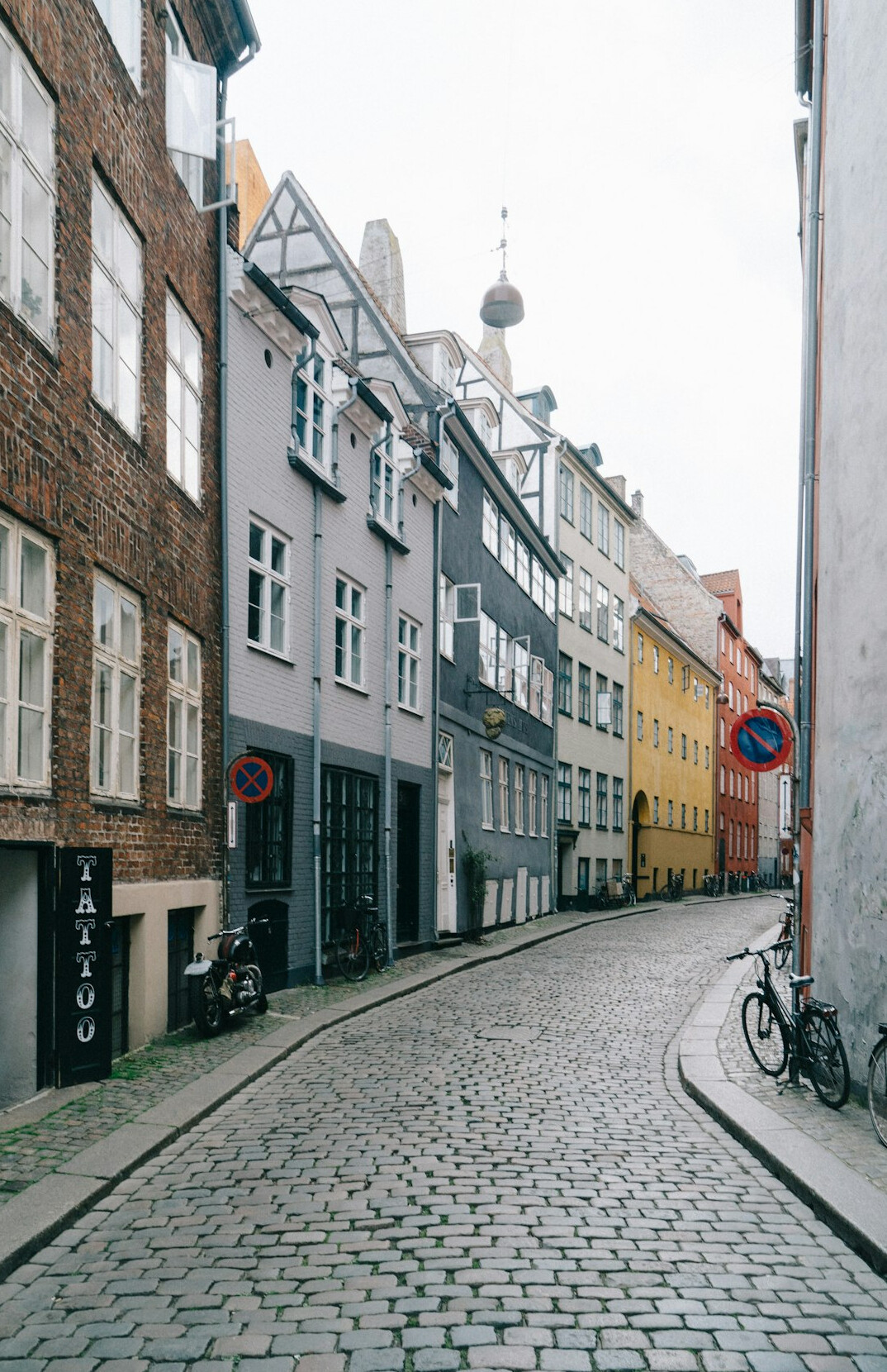 danish village street
